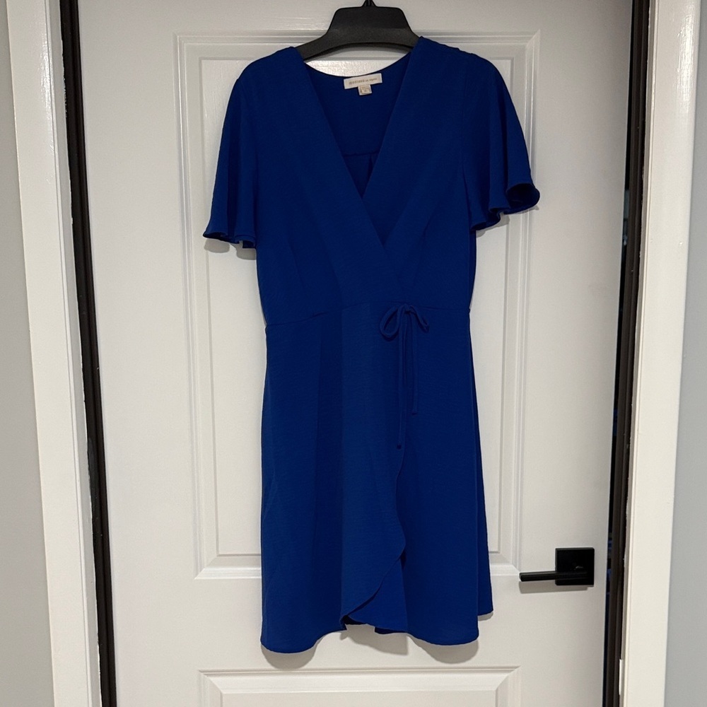 Monteau Royal Blue Mini Dress